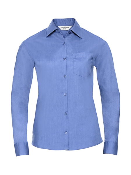 camicia-woman-popeline-long-sleeve-tweens-russell-collection-corporate blue.jpg